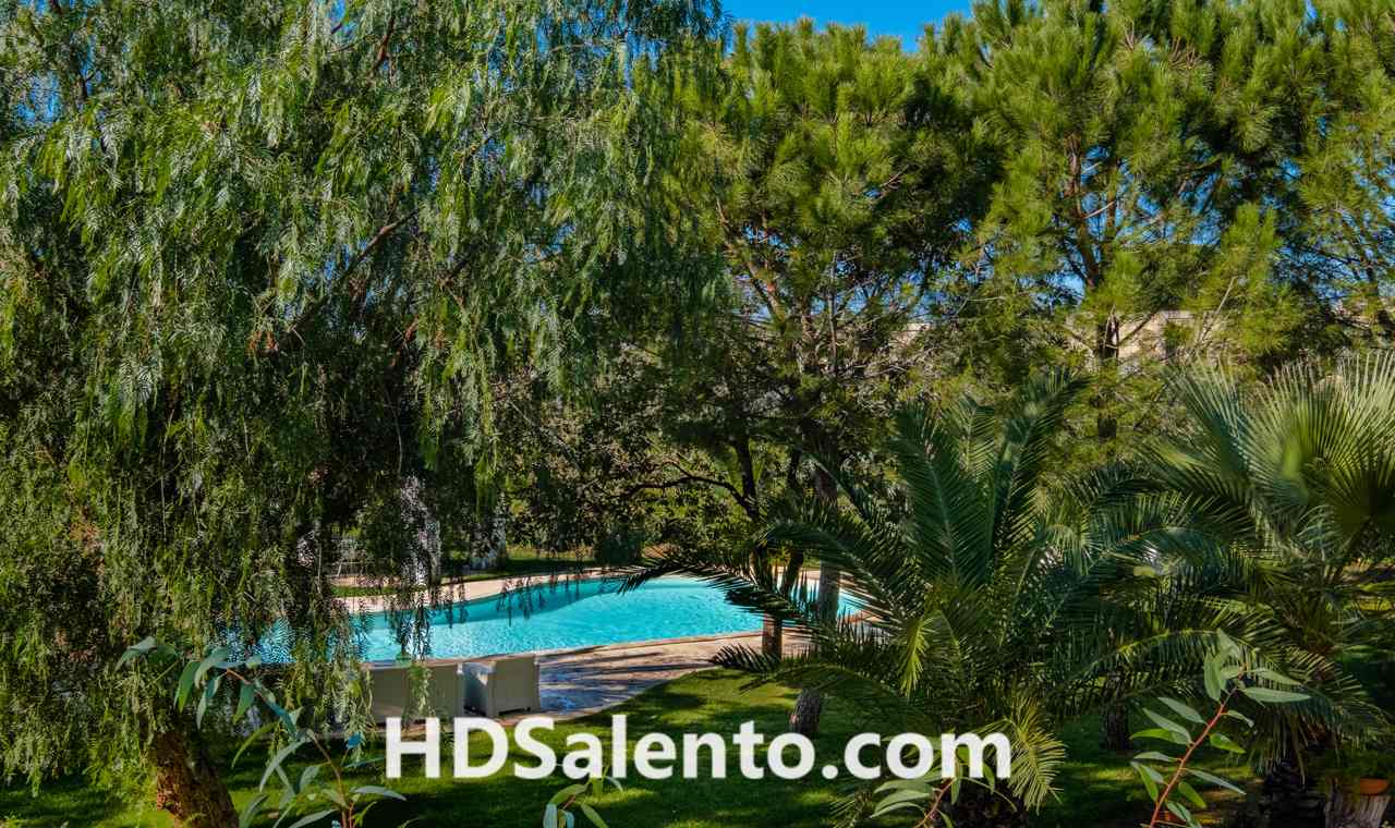 villetta con piscina salento - Villa Flem Luxury villa con piscina