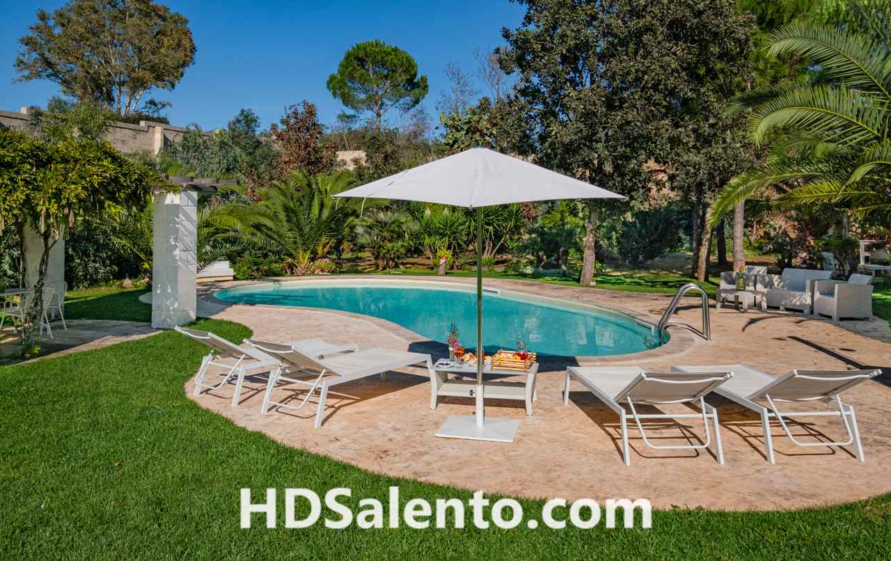 villetta con piscina salento - Villa Flem Luxury villa privata