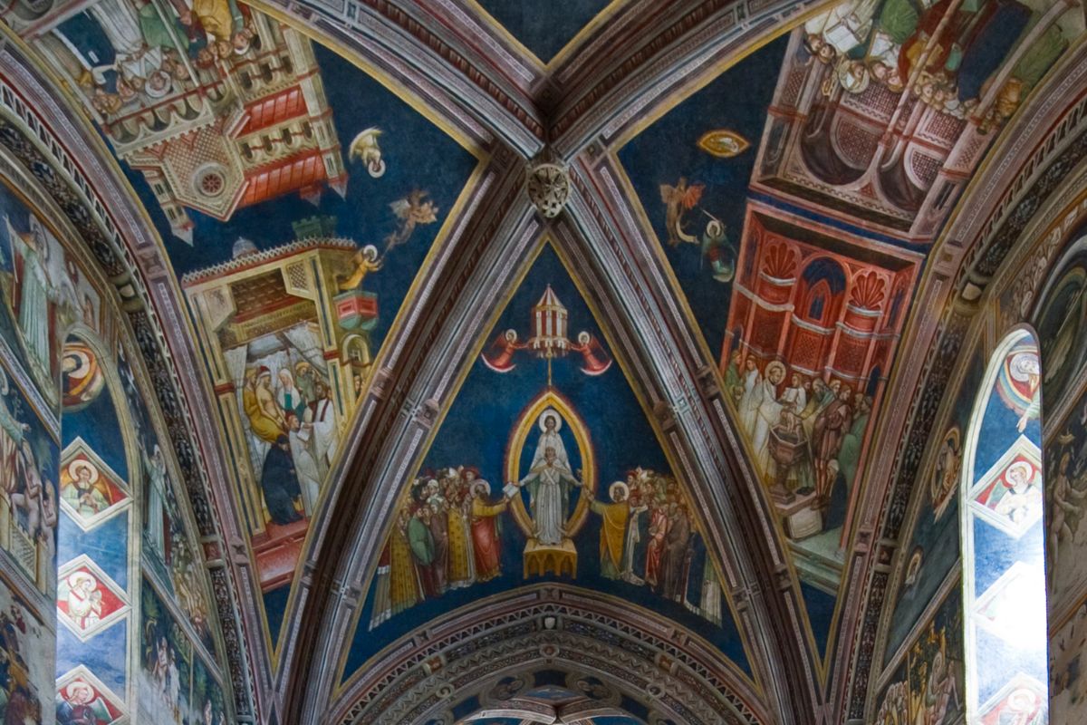 Chiese nel Salento: quali visitare assolutamente 1 affreschi-santa-caterina-dalessandria-galatina