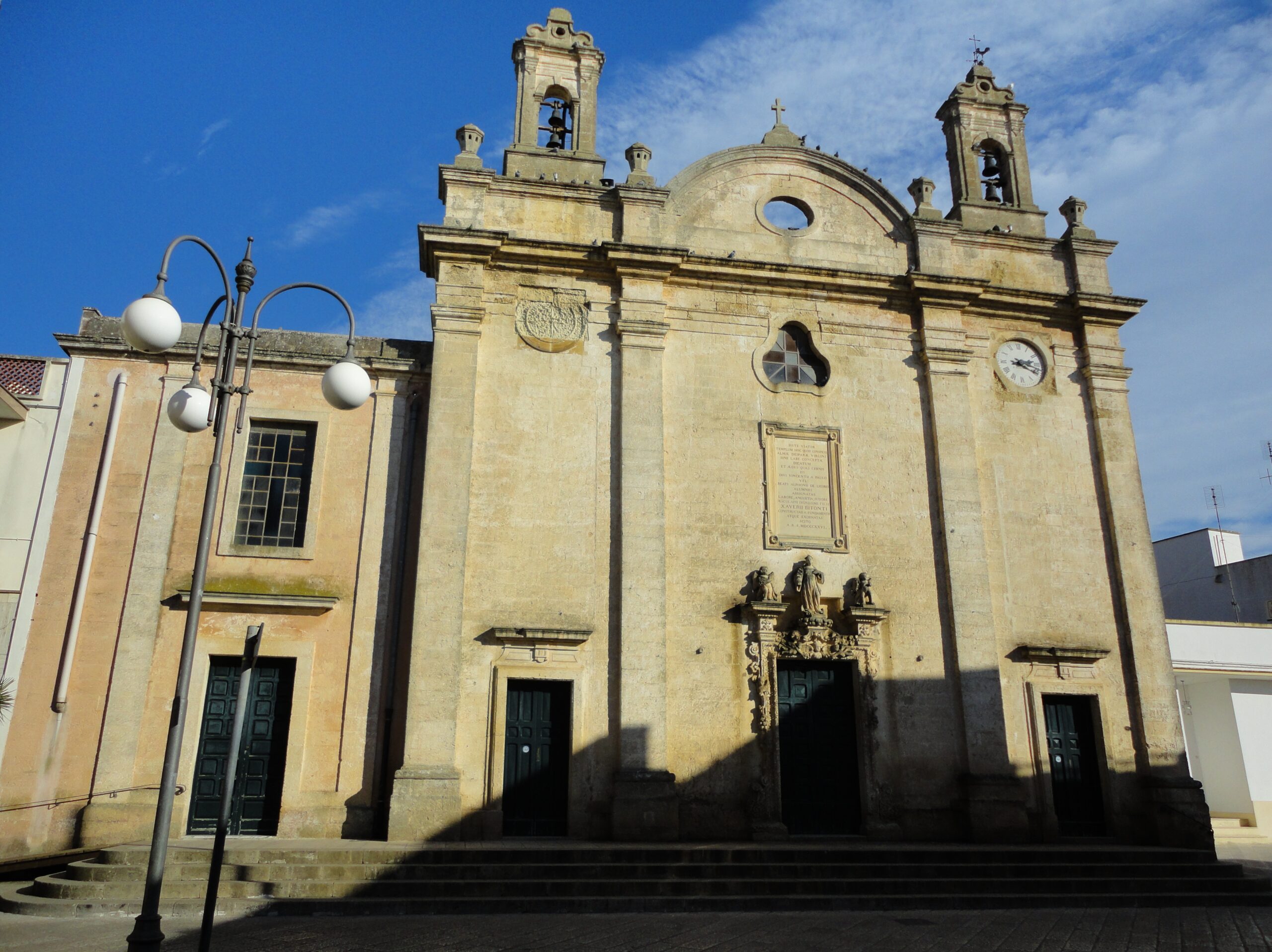 Montesano Salentino: cosa vedere nel borgo dei palmenti, come arrivare e spiagge vicine 3 La chiesa madre dell'Immacolata Concezione